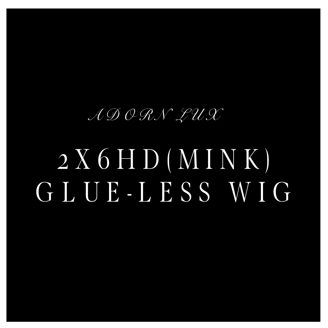 2x6 Glue-less HD Lace Closure Wig (Mink)