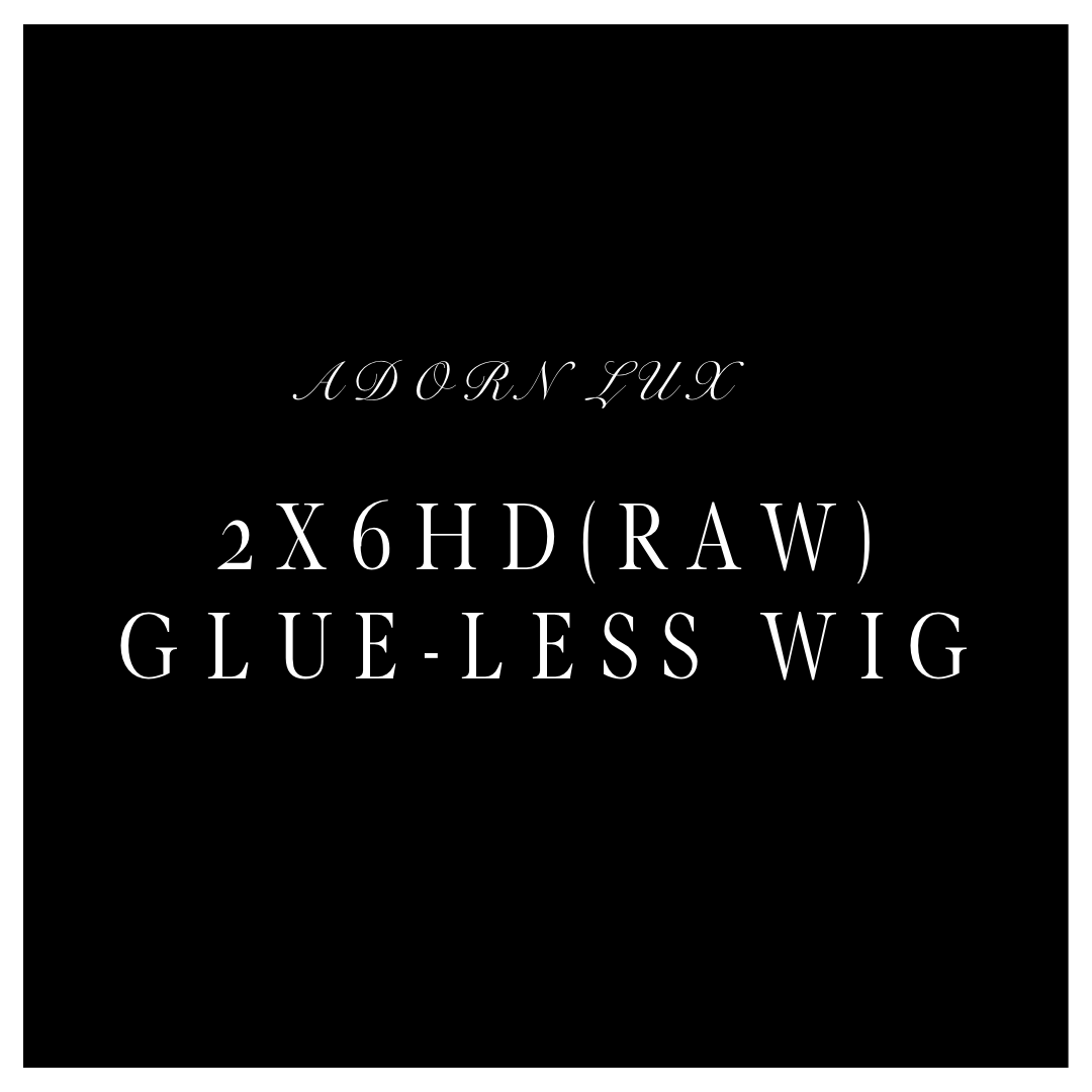 2x6 Glue-less HD Lace Closure Wig (Raw)