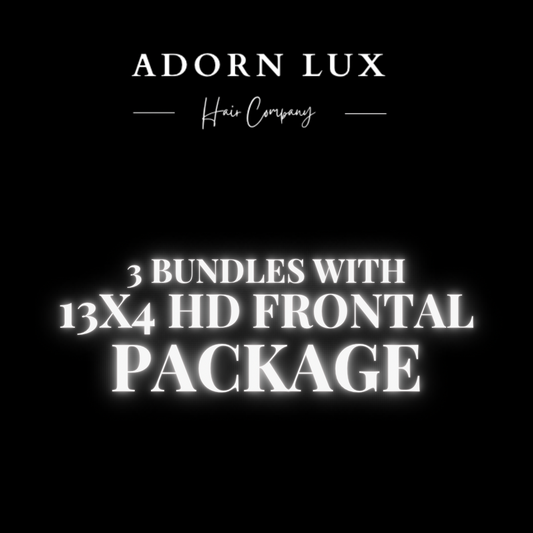 3 Bundles & 13x4 HD Frontal Package